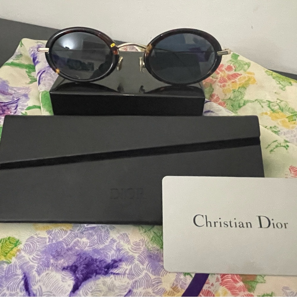 Dior Hypnotic 2 Tortoise Oval Sunglasses